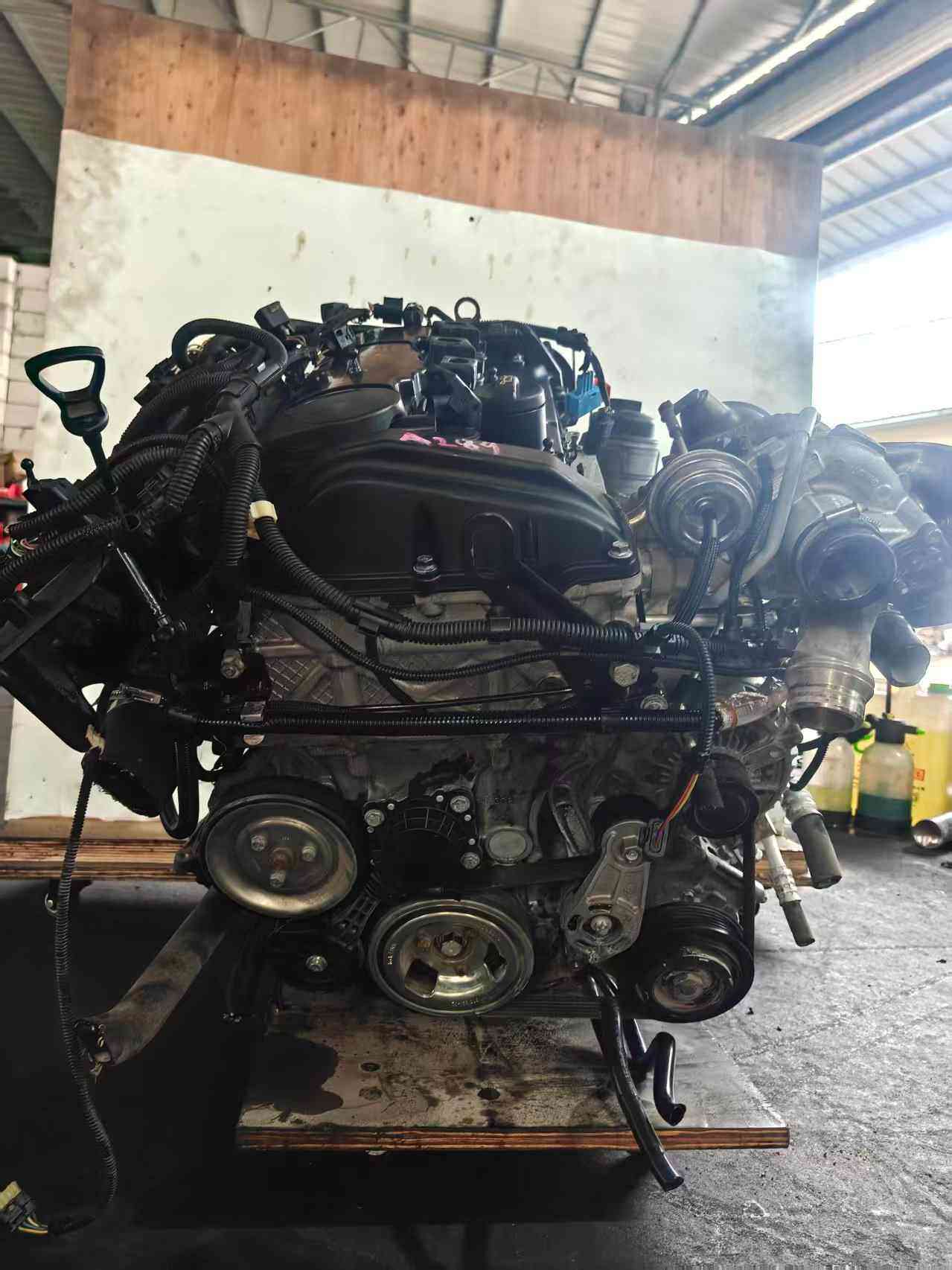 BMW N13 Turbo Engine Side View