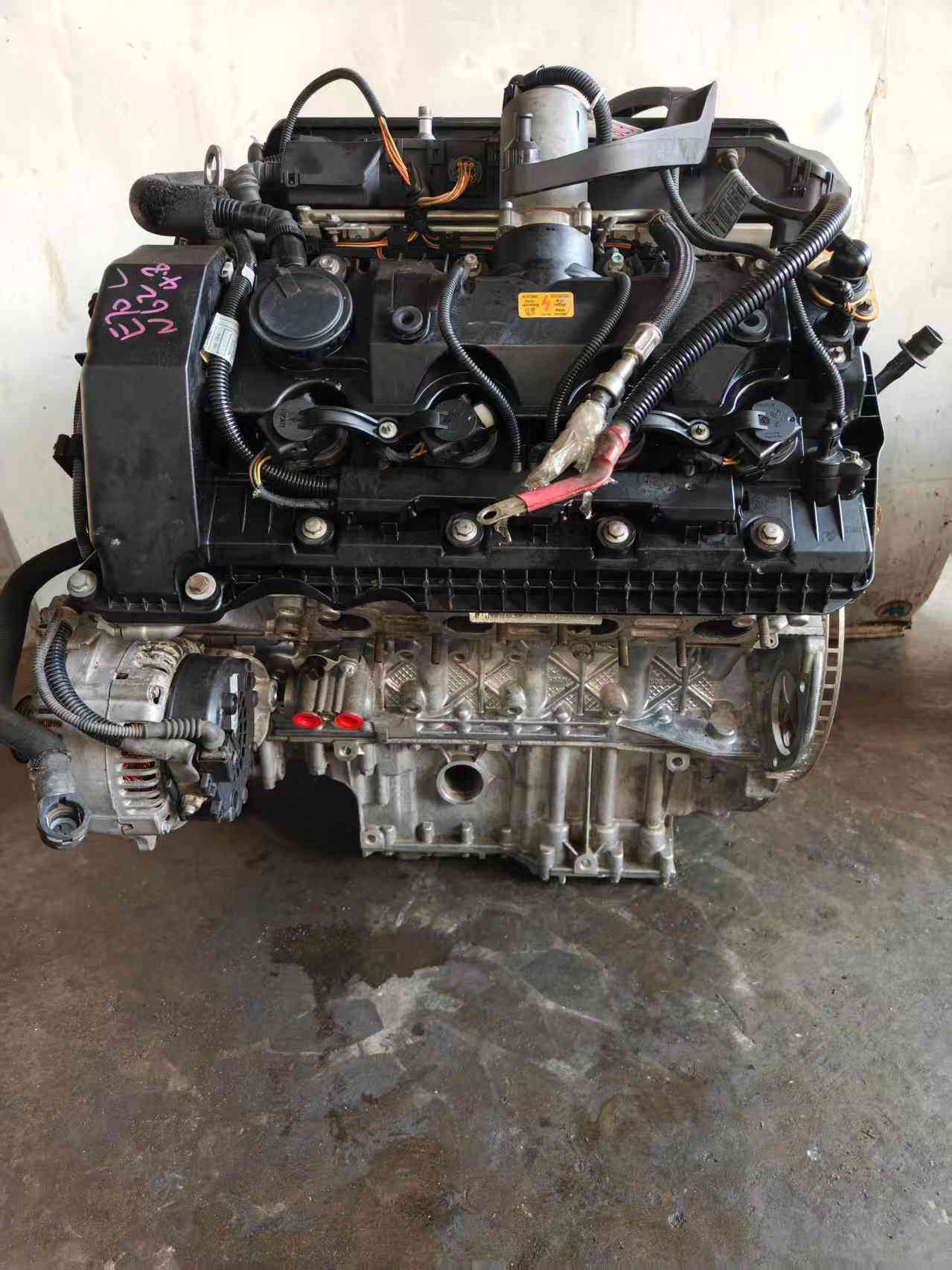 BMW N62 V8 Engine Side View