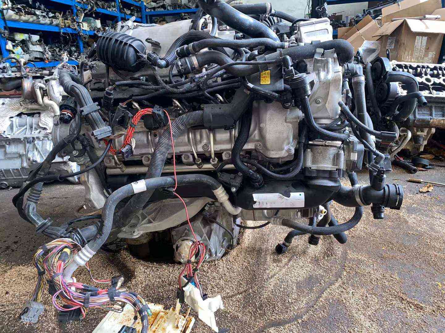 Tested BMW S63 Engine Ready for Shipment