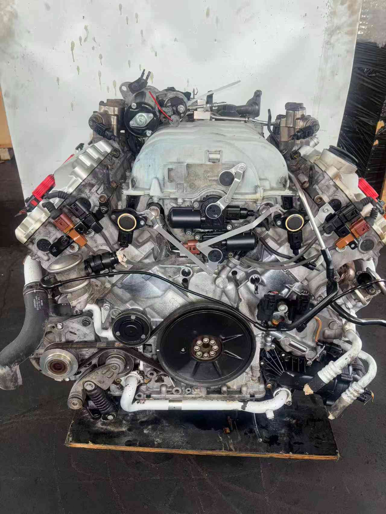 Used Audi BAR engine assembly