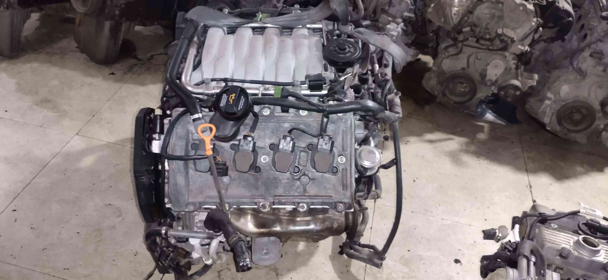 Audi BGH engine side view