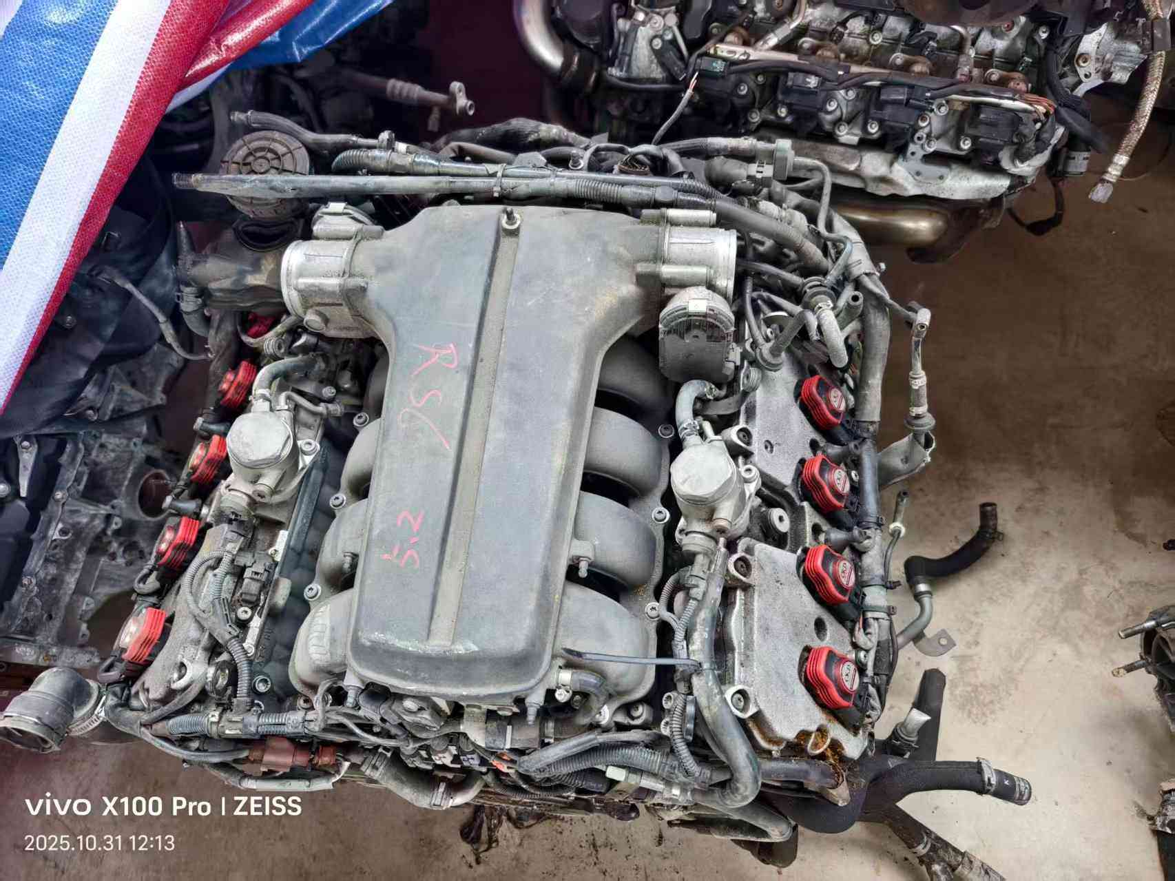 Used Audi BUH engine assembly