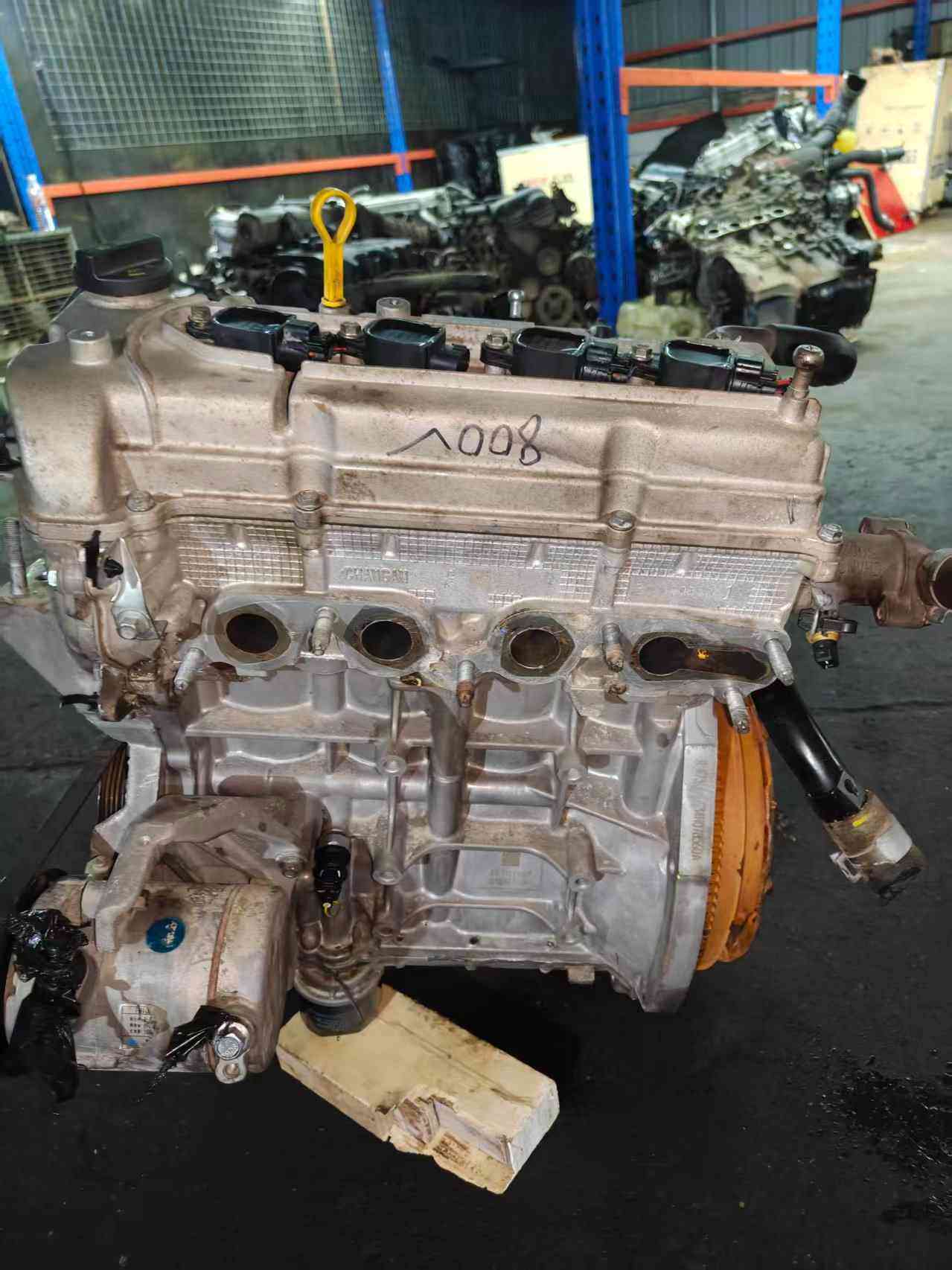 Changan JL473QF engine ready for export shipment