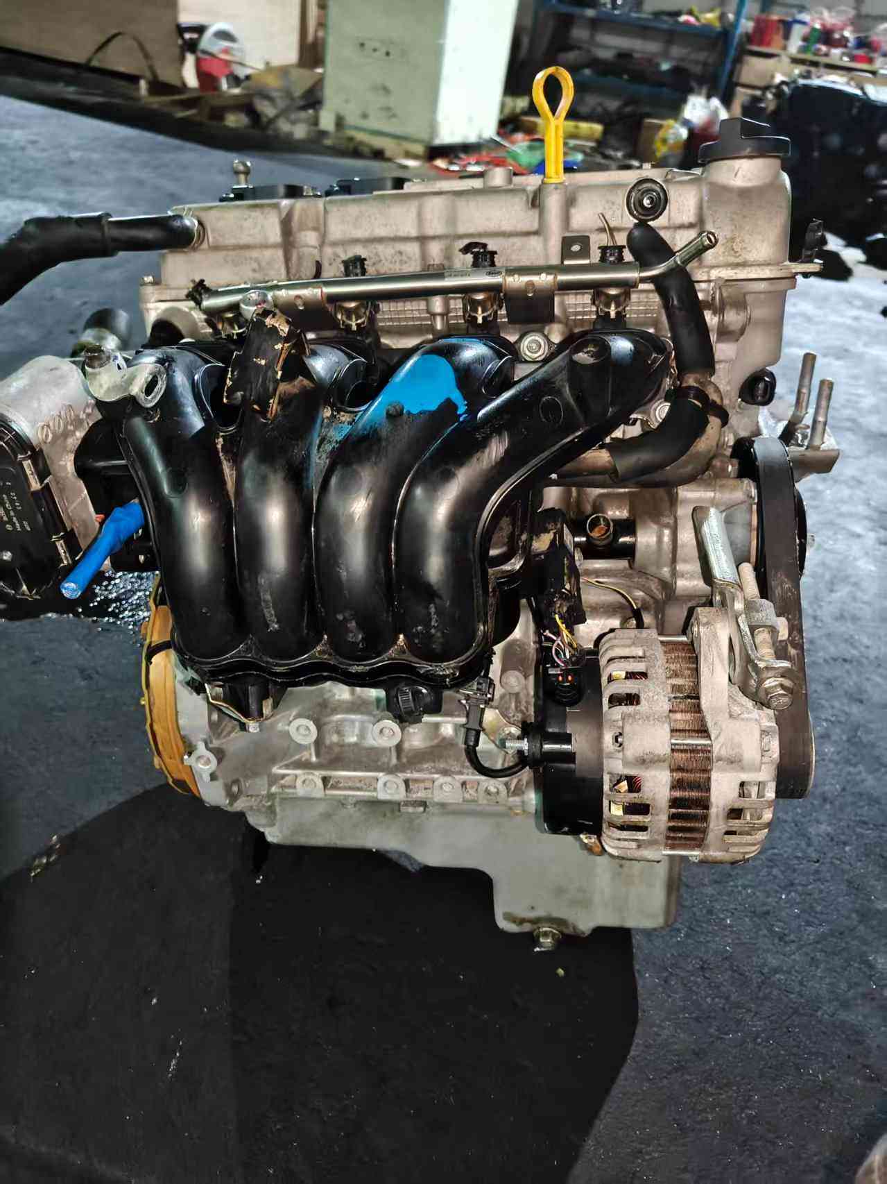 Changan JL473QF gasoline engine complete assembly view