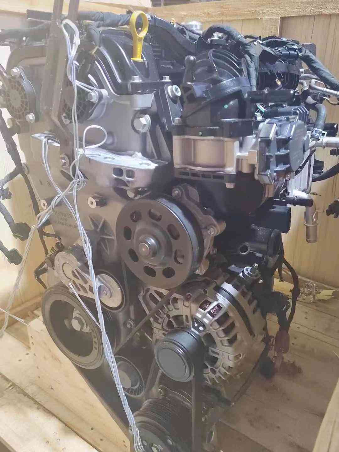 Used Changan JL473ZQ7 engine side view for repair replacement