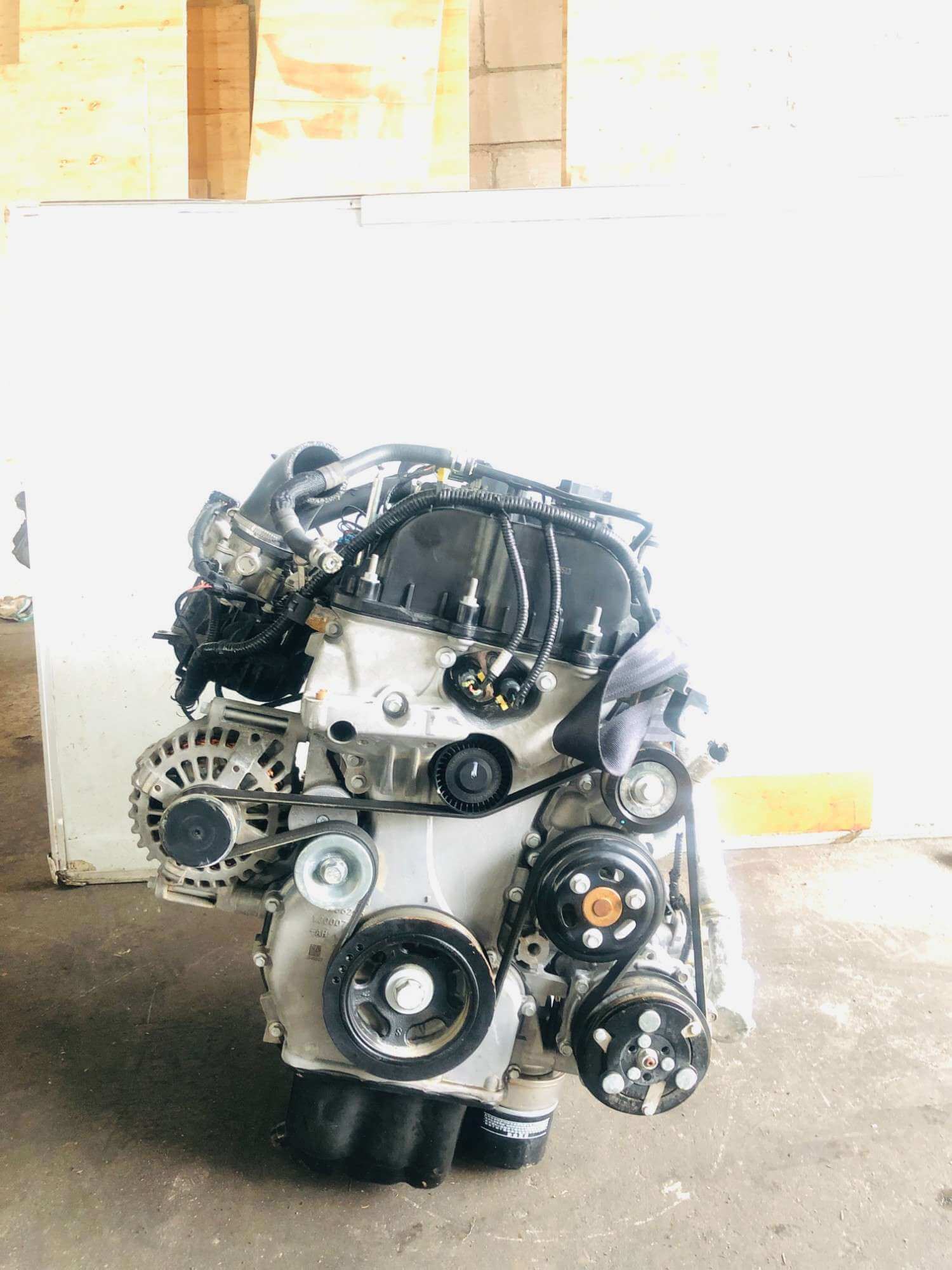 Used Changan JL476ZQCD engine side view for replacement
