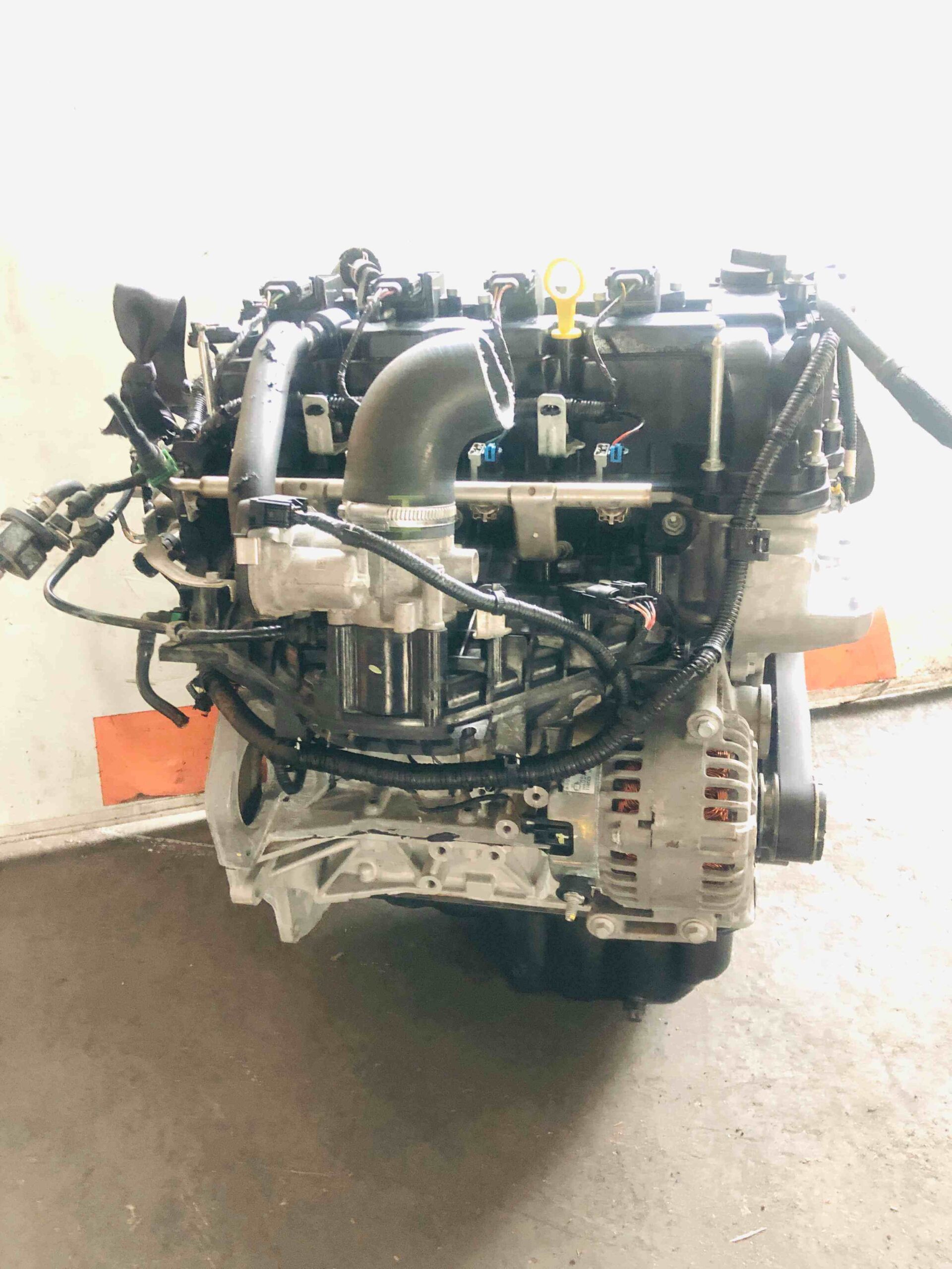 Changan JL476ZQCD turbo engine complete assembly view