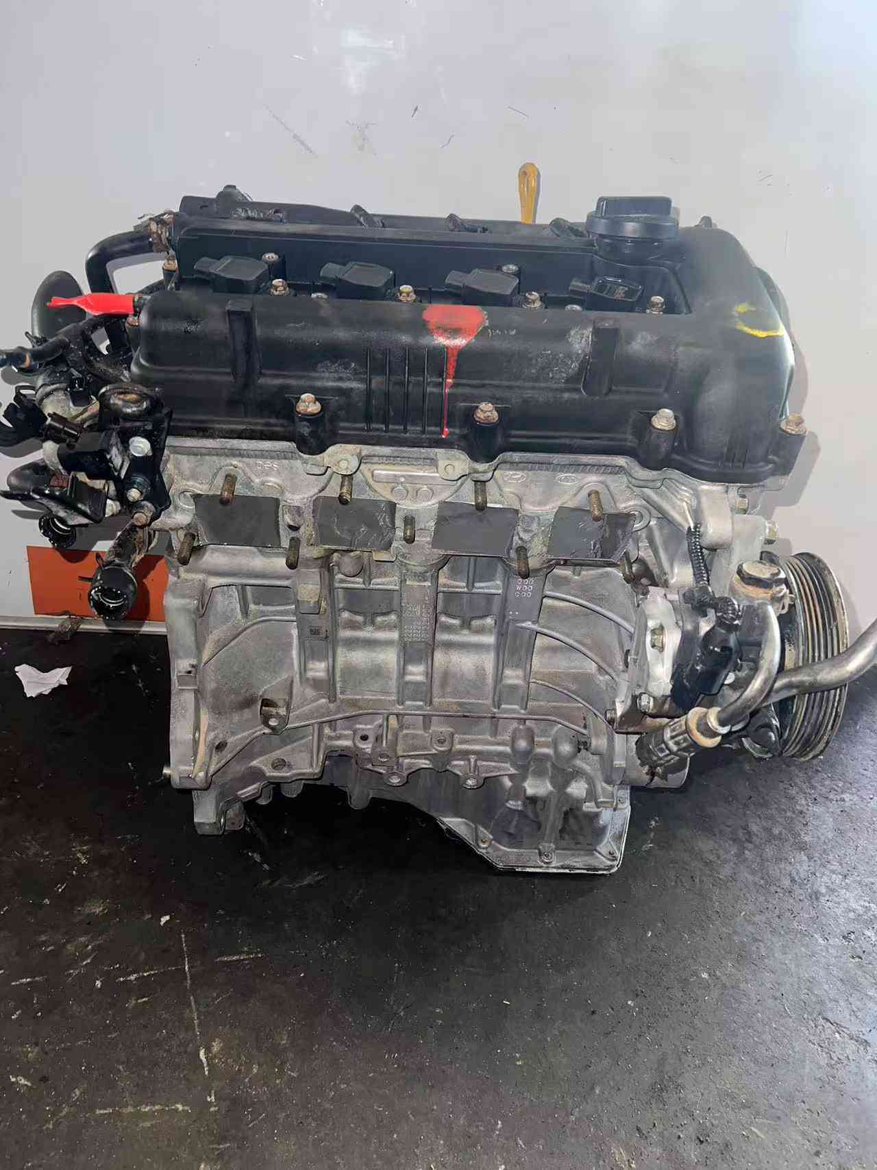 Used Hyundai G4FA engine assembly for replacement
