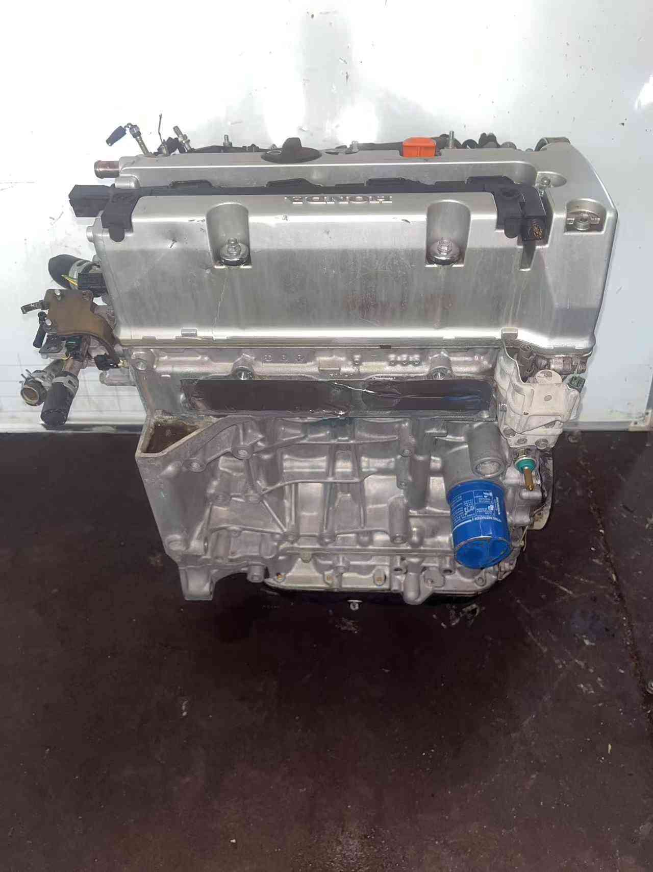Honda K24A complete i-VTEC engine full side view