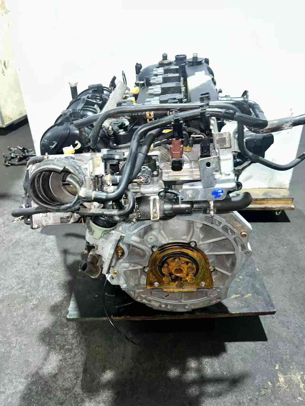 Mazda LF engine side view