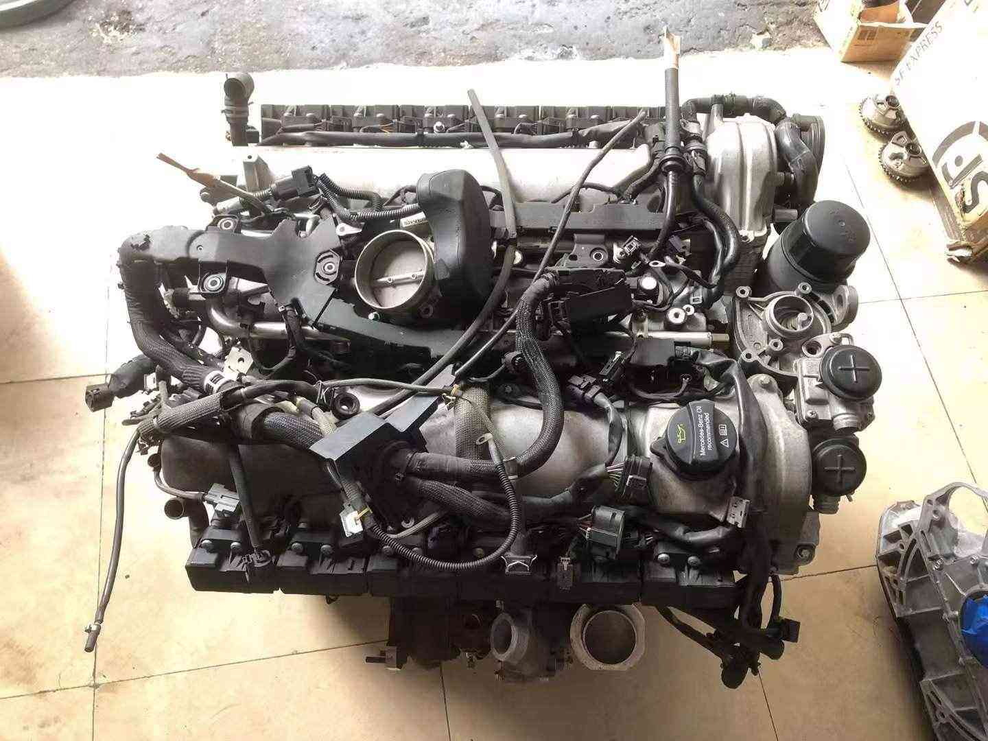 Used Mercedes Benz M277 engine assembly