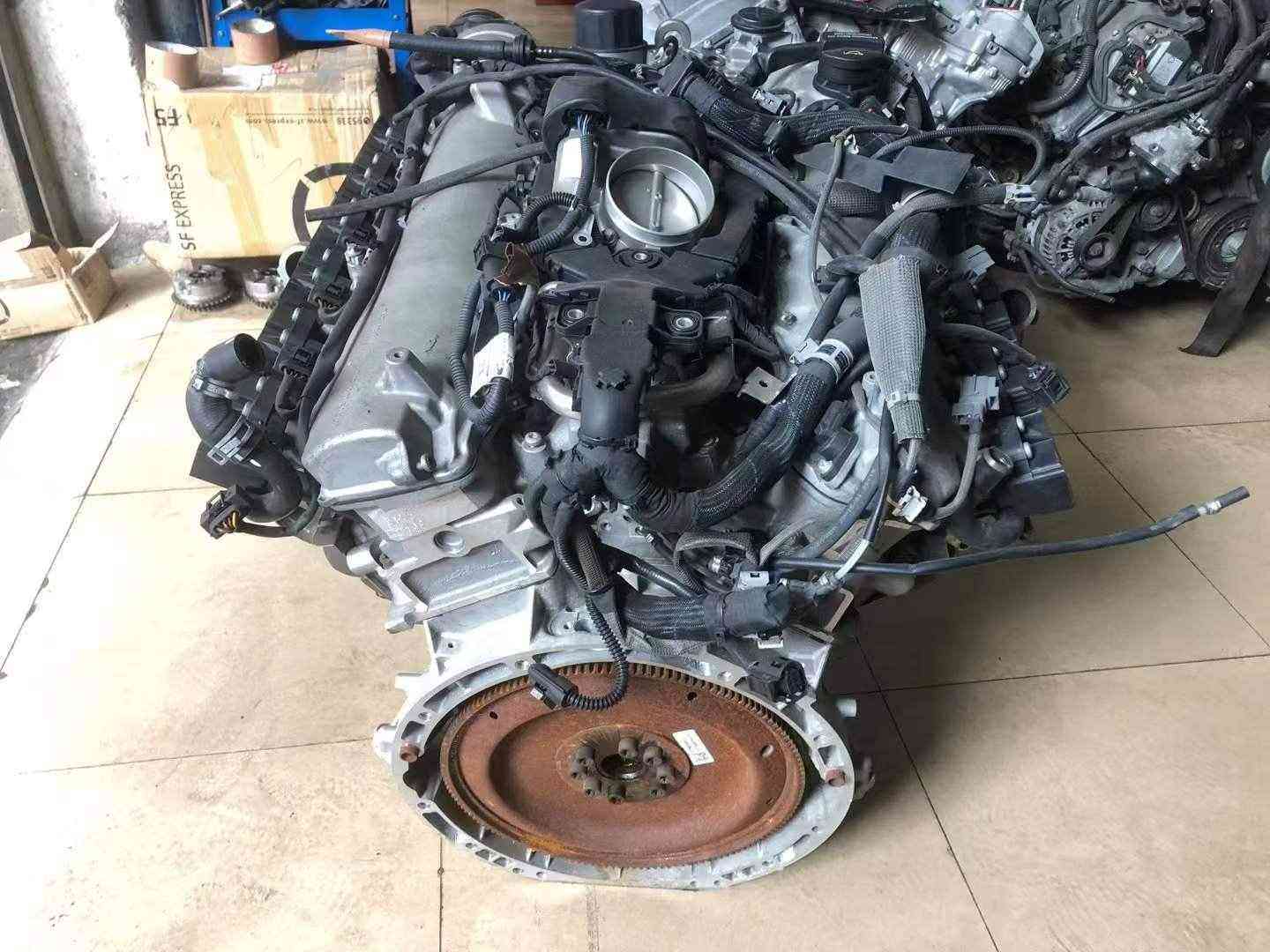 Mercedes Benz M277 engine replacement assembly