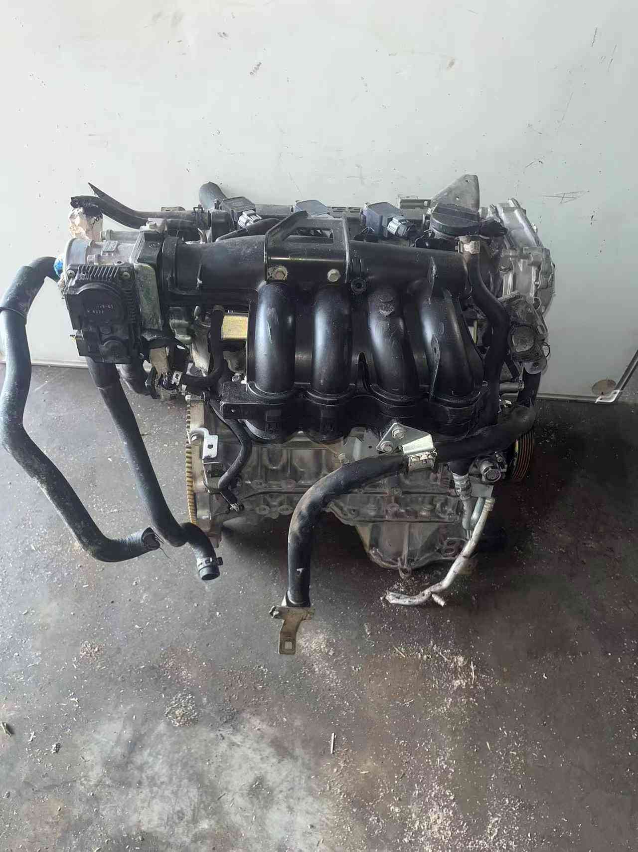 Nissan QR20 engine testing and inspection condition