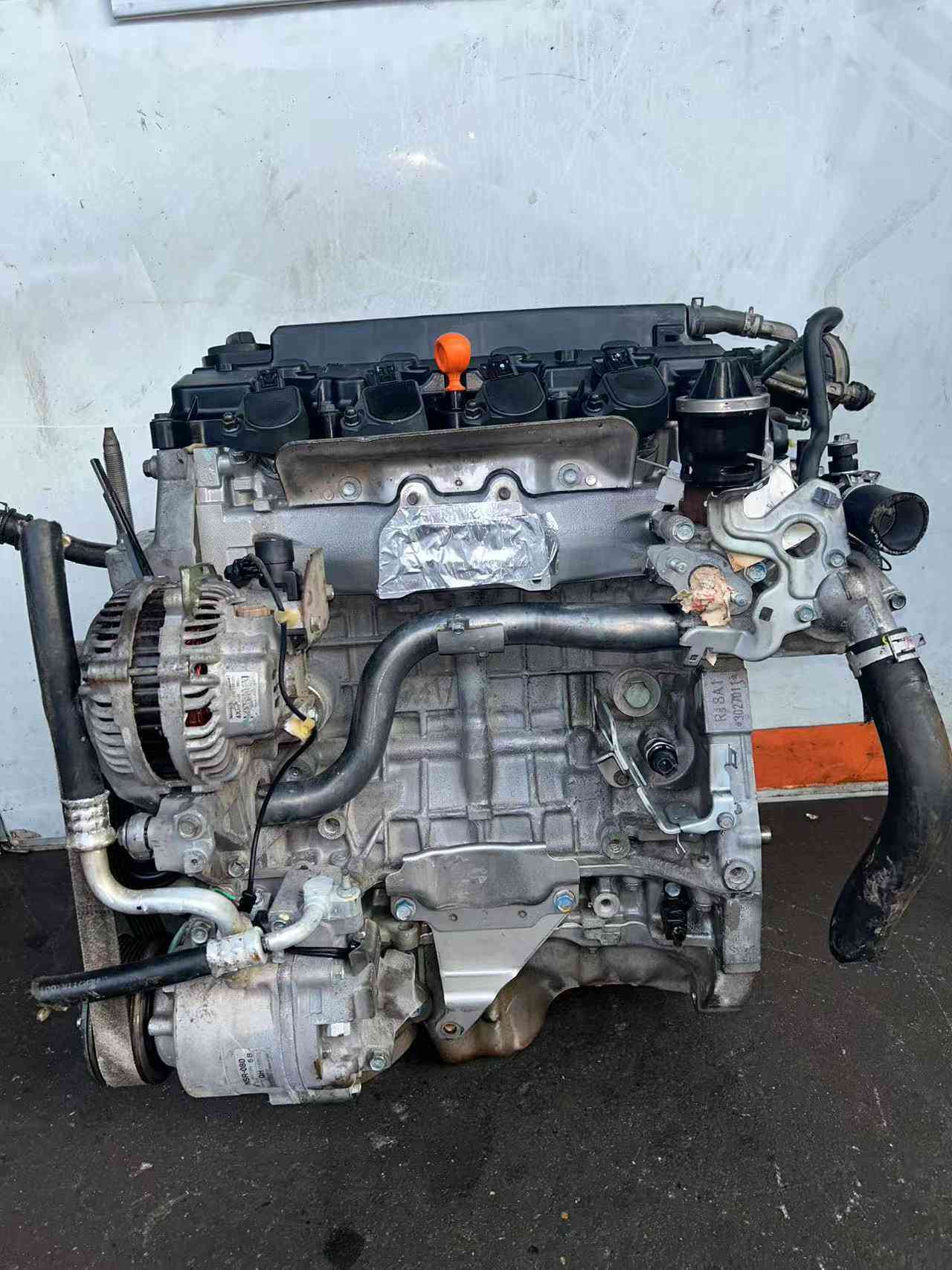 Honda R18A1 complete i-VTEC engine full side view