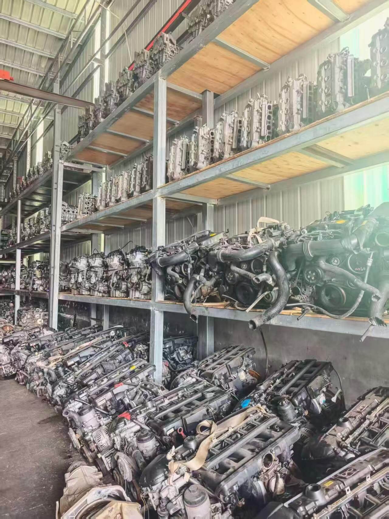 Used engine warehouse stock