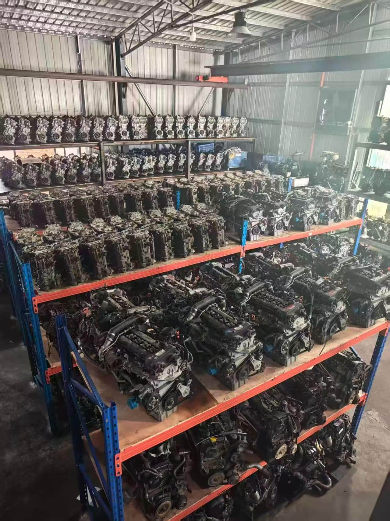 Engine inventory shelves