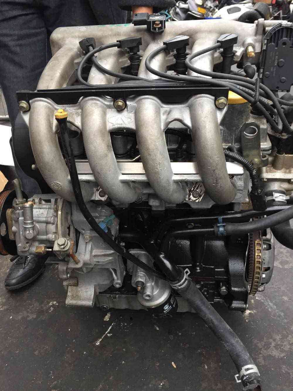 Chery SQR473F complete engine unit shown as a used replacement component