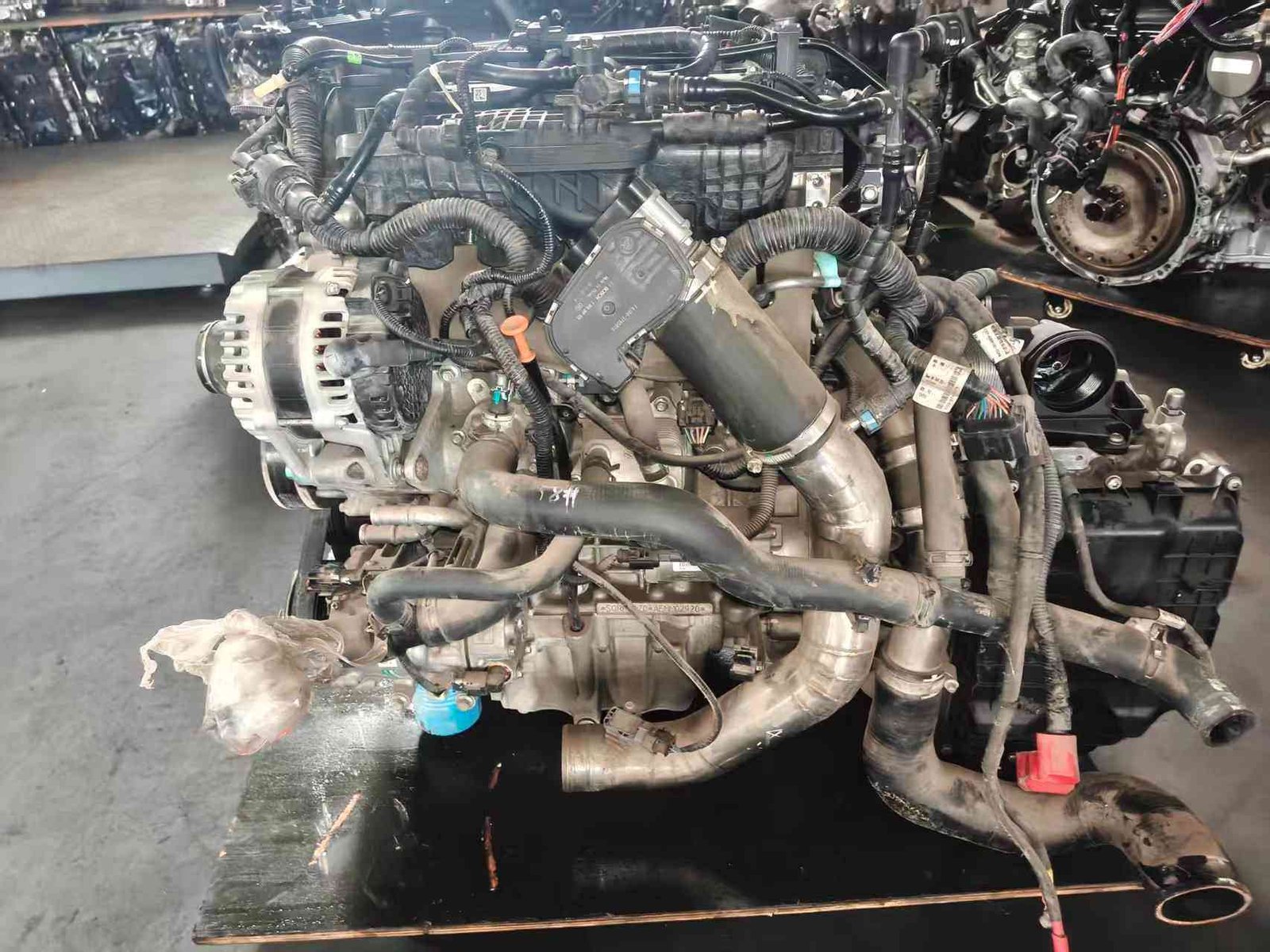 Complete used Chery SQRF4J20 engine unit for replacement inventory