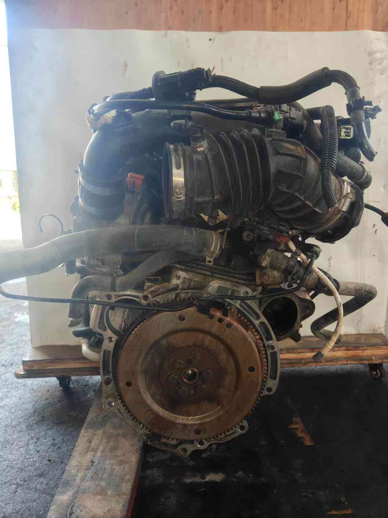 Ford 1.5 EcoBoost engine flywheel side with clutch housing