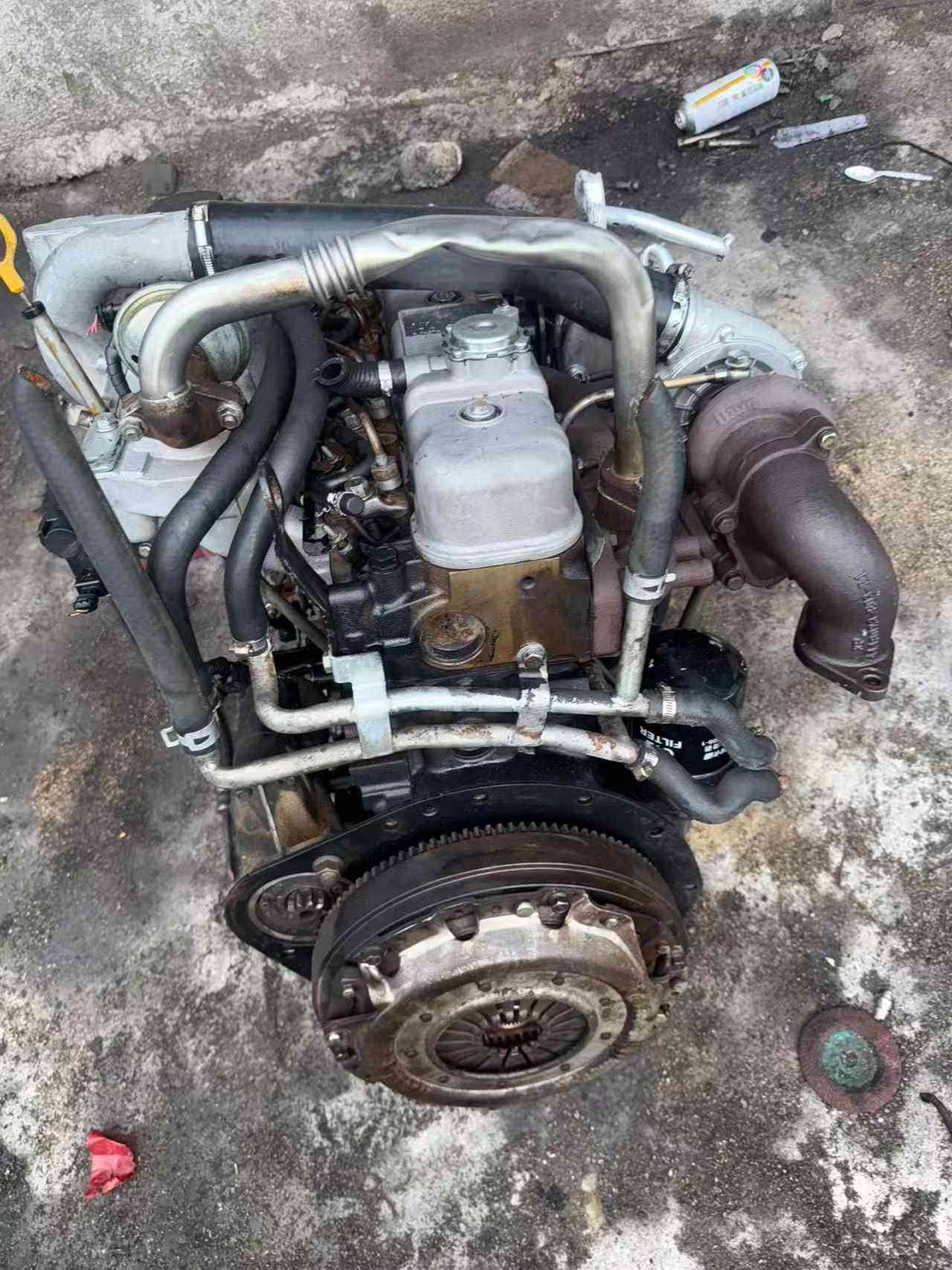 Great Wall GW2.8T Diesel Engine Assembly - Top View for Maintenance Check