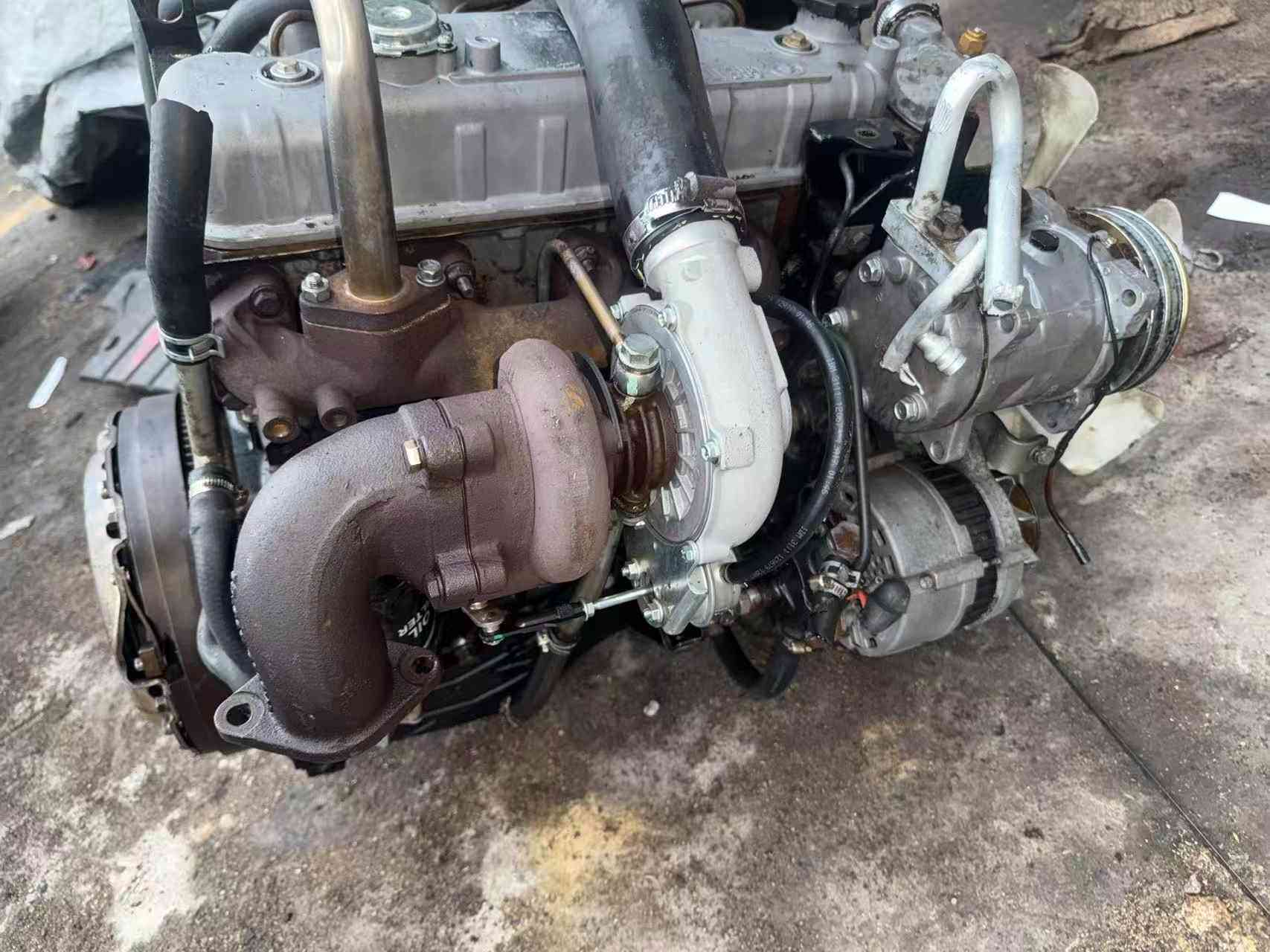 Great Wall GW2.8T Diesel Engine Assembly - Top View for Maintenance Check