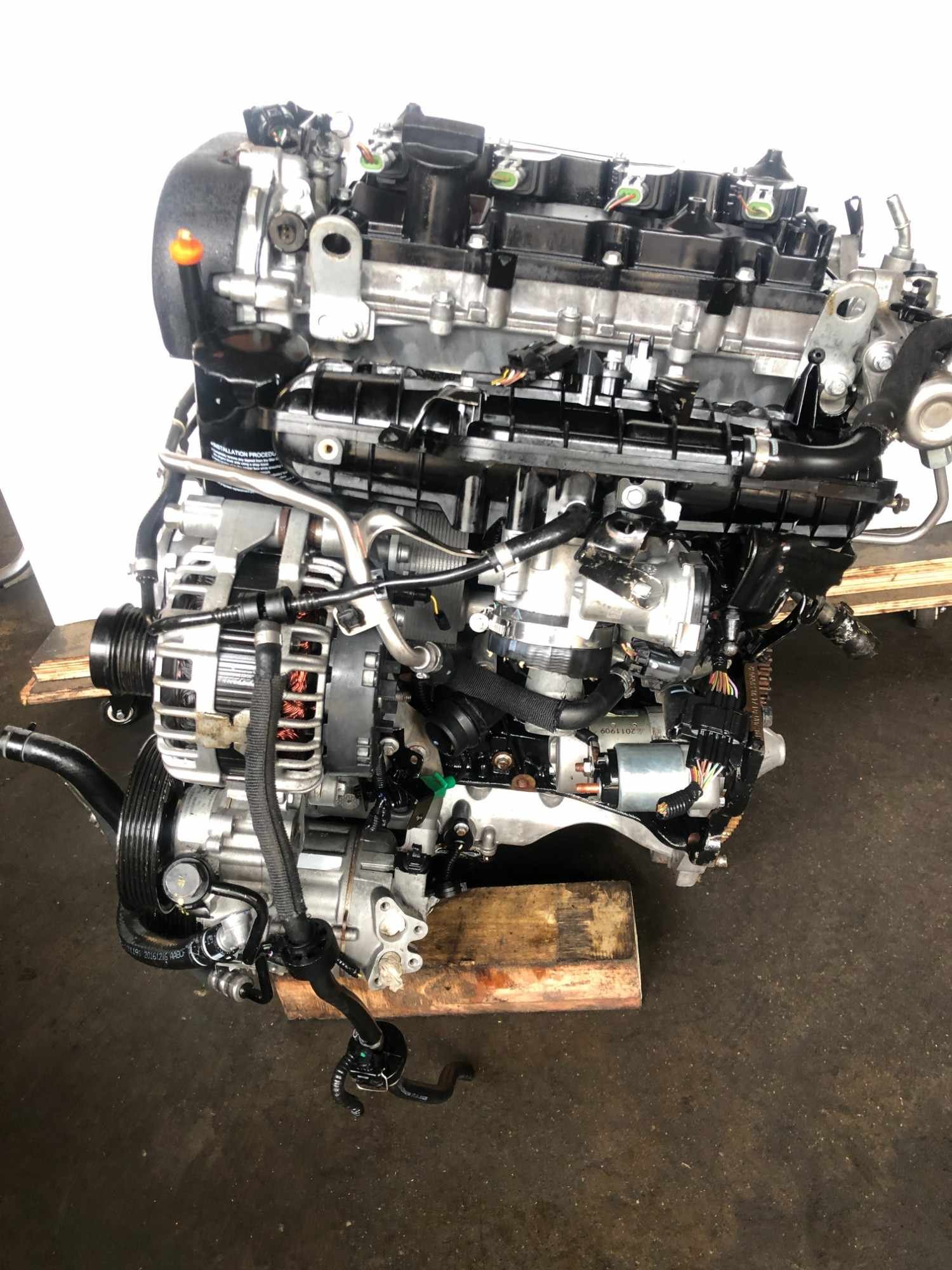 Great Wall Haval GW4C20A Turbo Gasoline Engine - Alternator and AC Compressor Side
