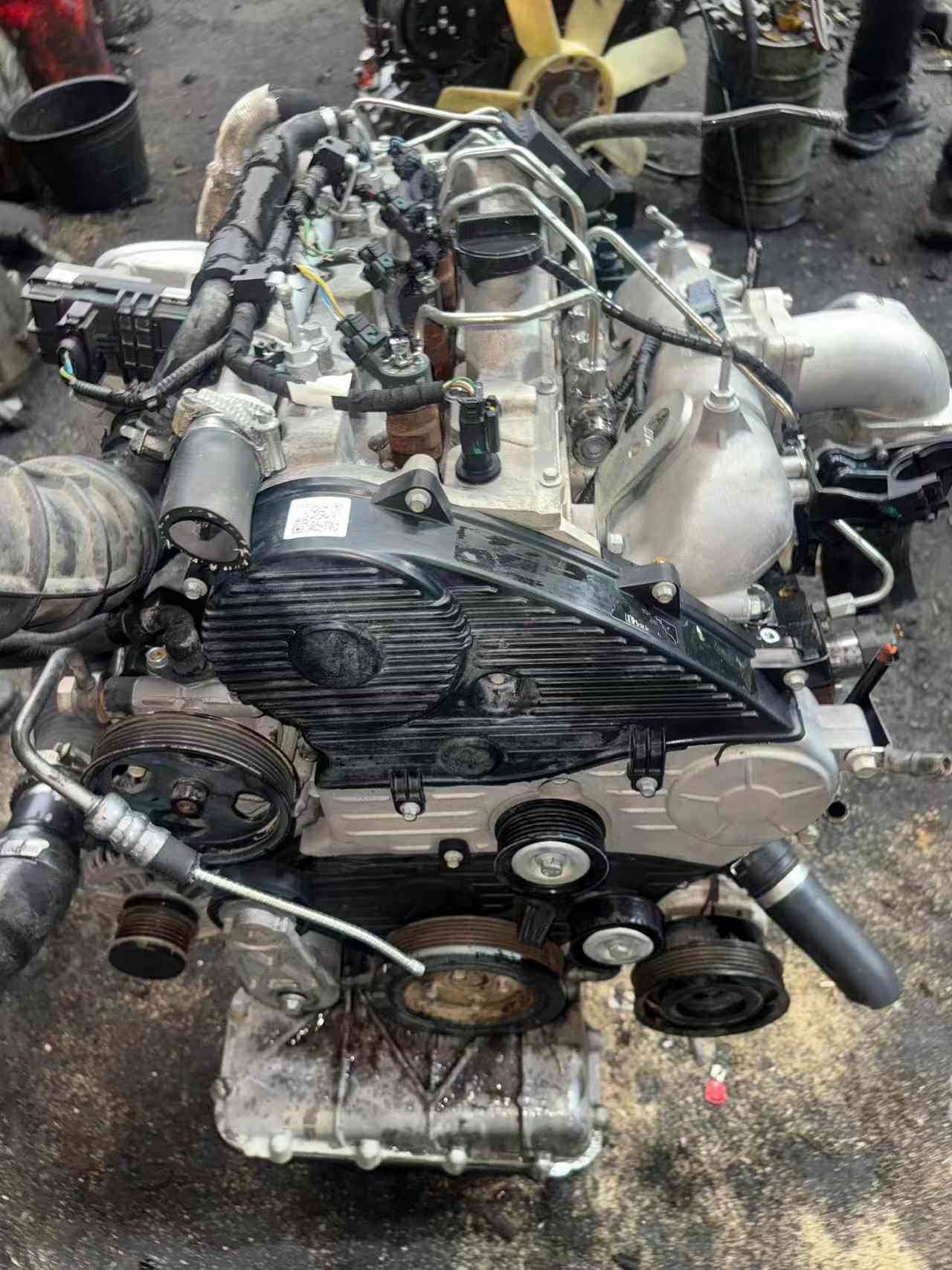Great Wall GW4D20D Diesel Engine Assembly - Rear End View
