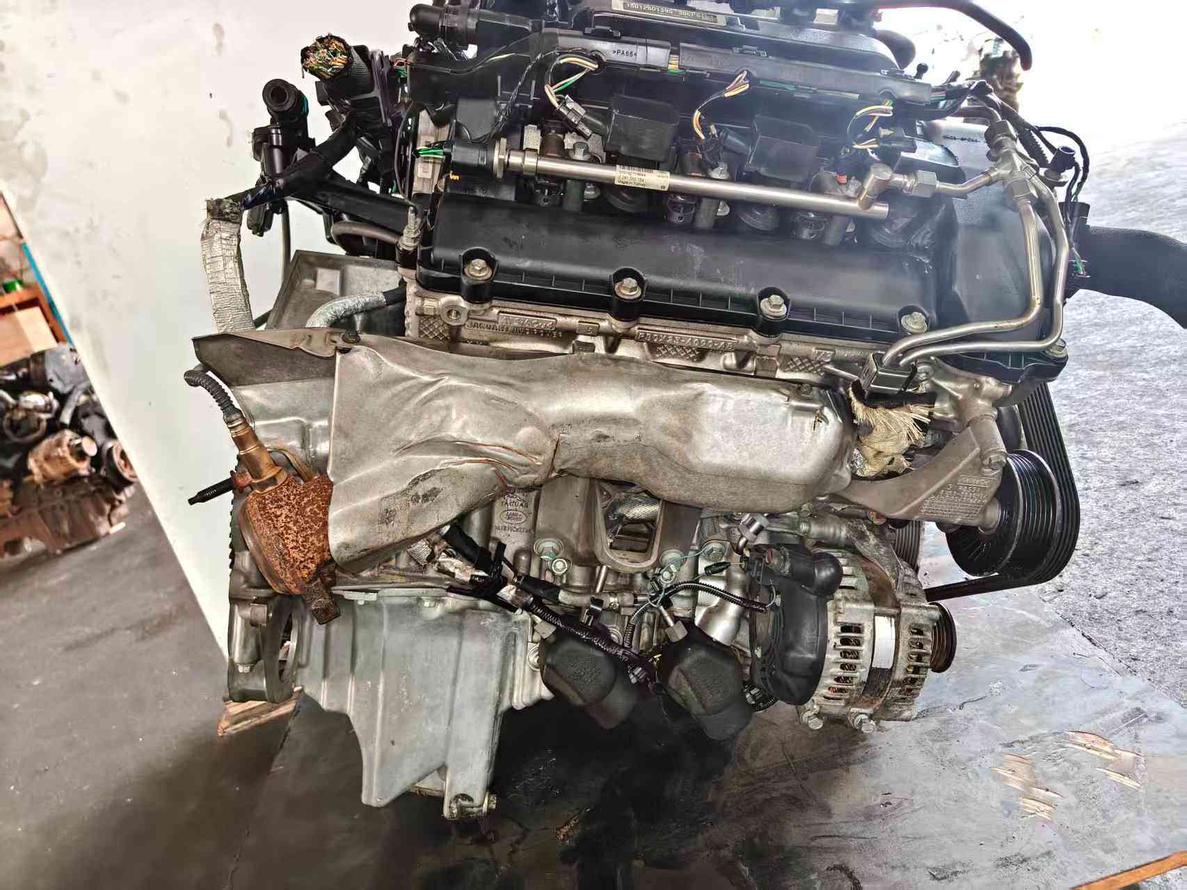 Used 306PS supercharged engine for Range Rover Vogue