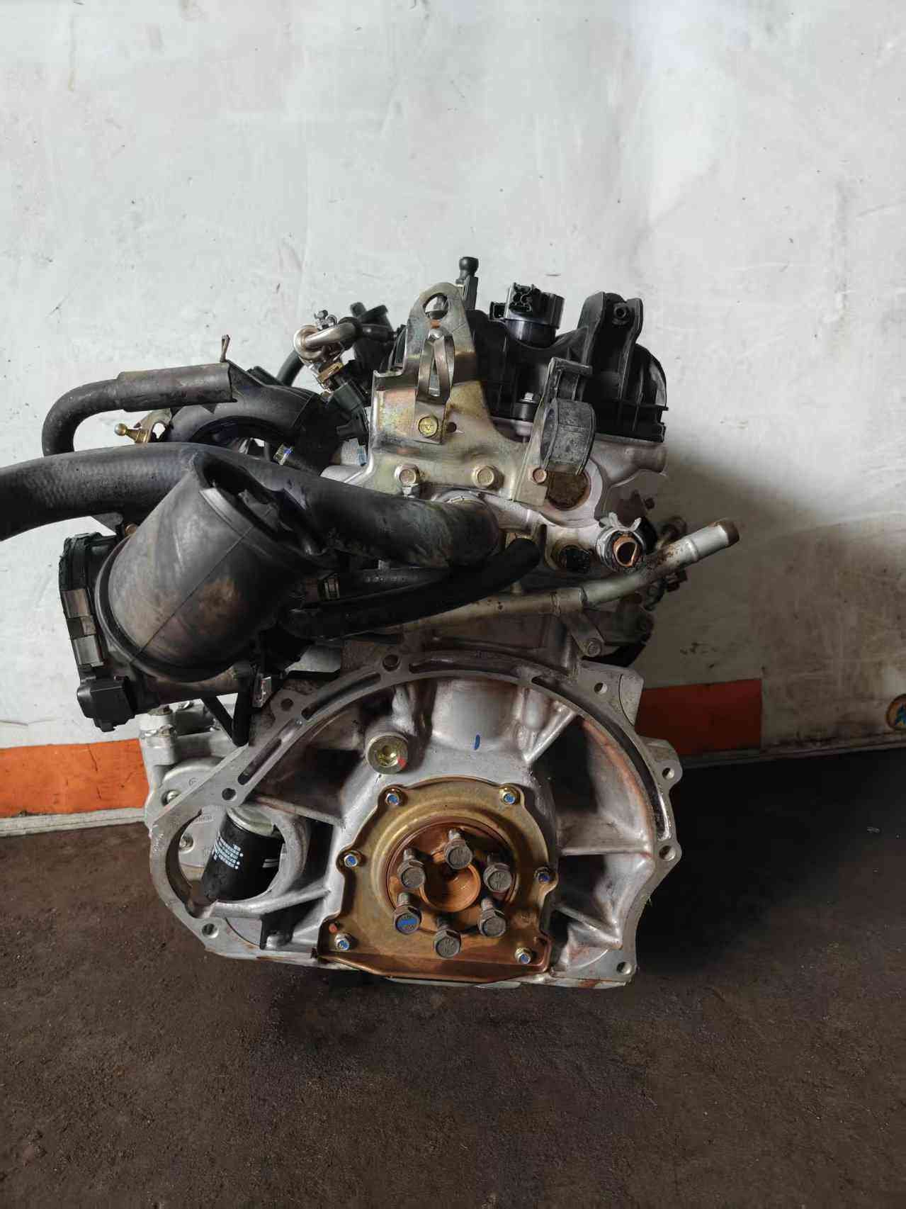 Side profile of a complete Mitsubishi 4A91 engine block in excellent condition.