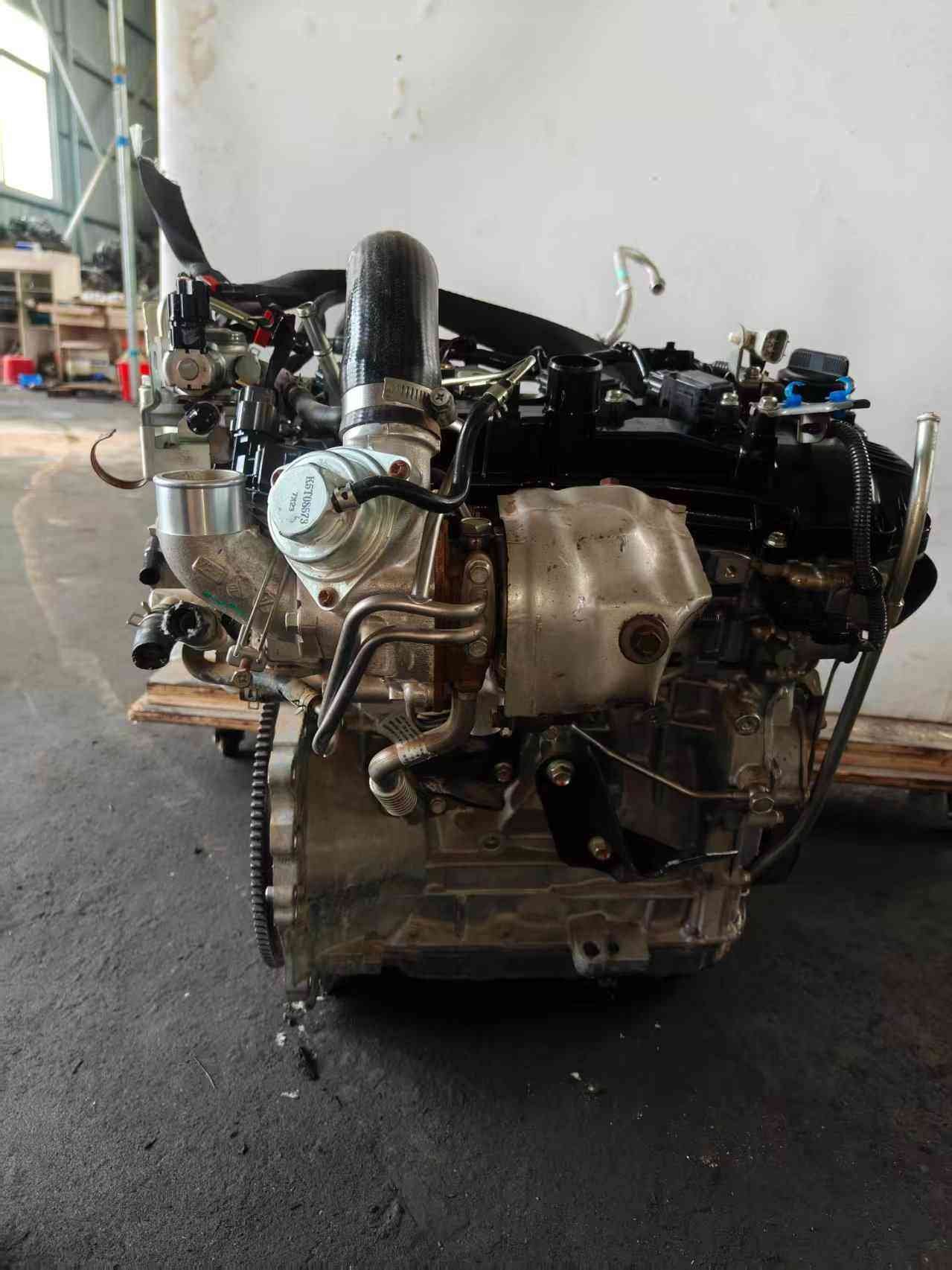 Professional grade replacement for a damaged 4B40 Mitsubishi Turbo engine.