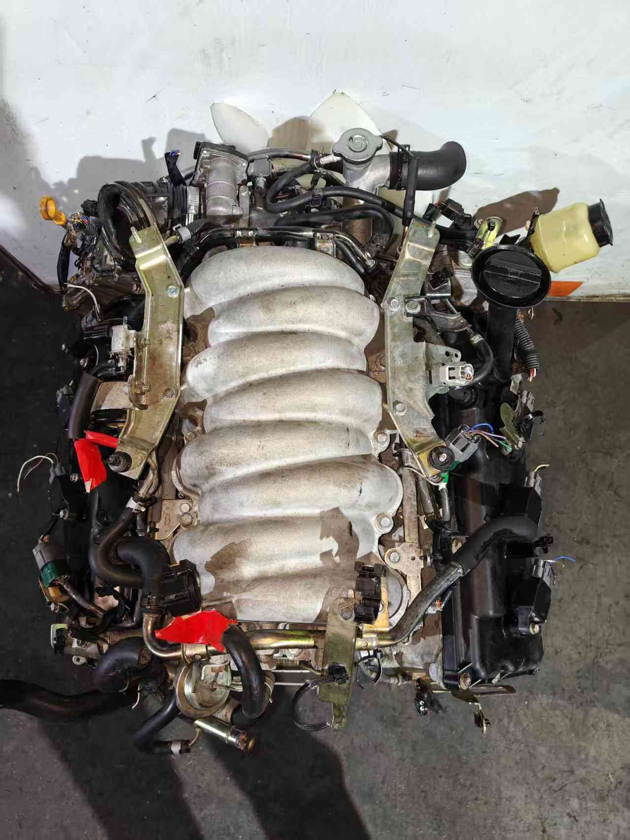 Nissan VK45DE engine assembly for automotive replacement parts sourcing